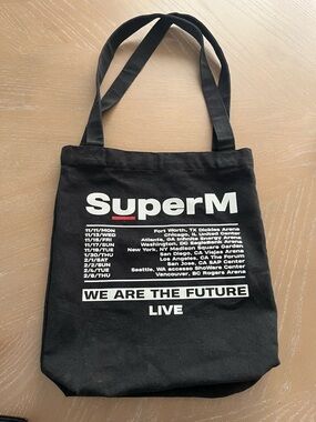 Super M Kpop Band Canvas Tote Bag